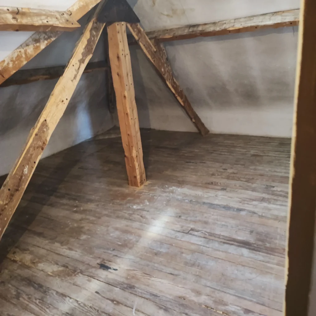 grenier vide après débarras pavillon de 250m2 à Sceaux 92